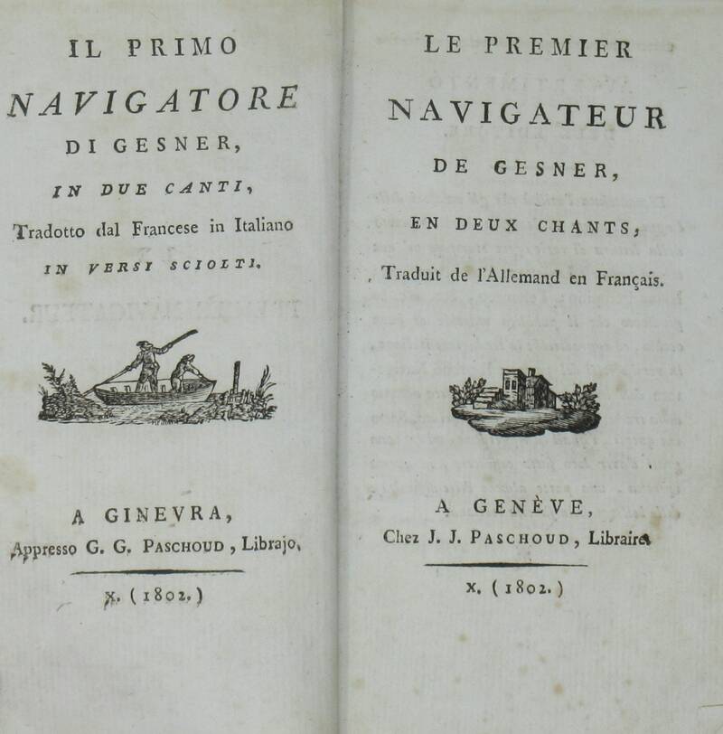 Il primo navigatore, in due canti...