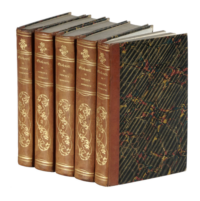 Il Gesuita moderno per Vincenzo Gioberti. Edizione originale.