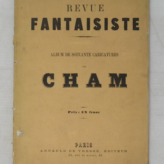 Revue fantaisiste. Album de soixante caricatures.