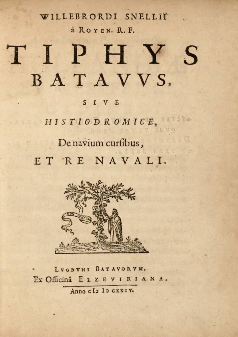 Tiphys Batavus, sive histiodromice, De navium cursibus, et re navali. Tiphys Batavus, sive histiodromice, De navium cursibus, et re navali.