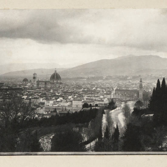 ALBUM DI 24 VEDUTE FOTOGRAFICHE DI FIRENZE E DINTORNI.