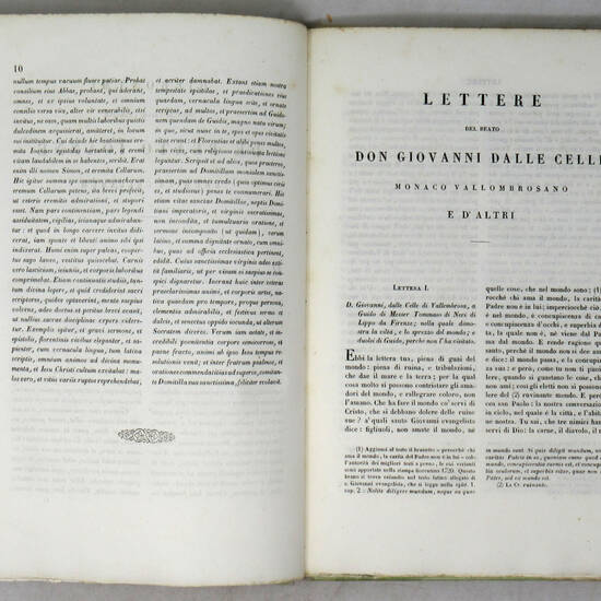 Lettere del Beato Don Giovanni delle Celle monaco vallombrosanno e d'altri coll'aiuto di varie stampe e mss. recte a miglior lezione...