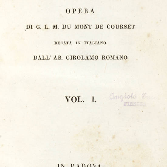 Il botanico coltivatore. Opera...recata in italiano...dall'ab. Girolamo Romano. Il botanico coltivatore. Opera...recata in italiano...dall'ab. Girolamo Romano.