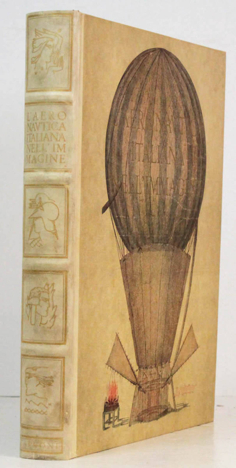 L'aeronautica italiana nell'immagine 1487-1875. bibliografia di Giuseppe Boffito con aggiunte di Paolo Arrigoni...