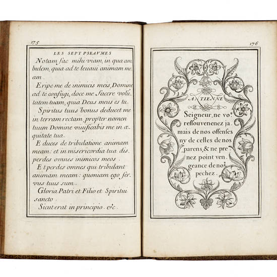 Heures nouvelles tirées de la sainte Ecriture. Ecrites et gravées par L. Senault.