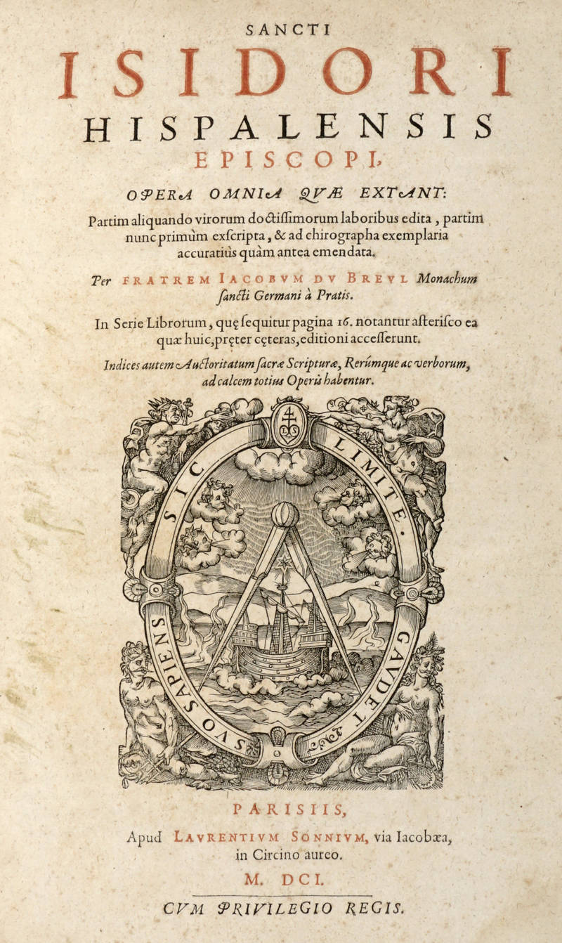 Opera omnia quae extant: partim aliquando virorum...laboribus edita...chirographa exemplaria...emendata. Per fratem Iacobus Du Breul monachum... Opera omnia quae extant: partim aliquando virorum...laboribus edita...chirographa exemplaria...emendata. Per fratem Iacobus Du Breul monachum...