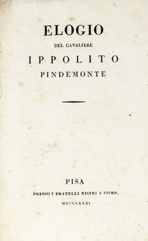 Elogio del cavaliere Ippolito Pindemonte.