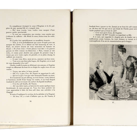 Scenes de la vie de province. Eugénie Grandet. Quarante eaux-fortes originales de Maurice Berty avec une présentation de Marcel Bouteron membre de l'institut.