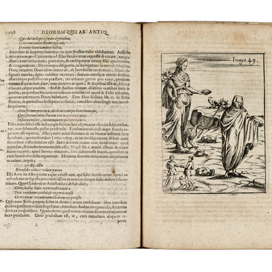 Imagines Deorum qui ab Antiquis colebantur una cum earum declaratione & Historia in qua Simulacra, Ritus, Caerimoniae magnaque ex parte Veterum Religio exmplicatur...