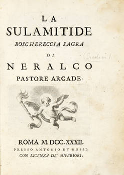 La Sulamitide Boschereccia Sagra di Neralco Pastore Arcade.