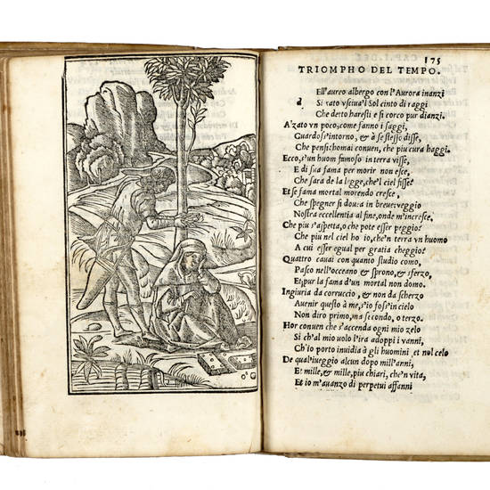 Il Petrarcha. (Sonetti, Canzoni, Trionfi).