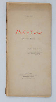 Dolce casa. (Poemetto lirico). Dolce casa. (Poemetto lirico).