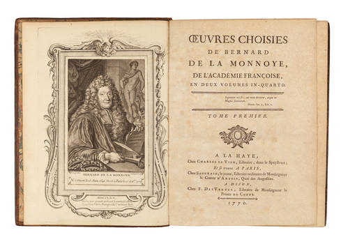 Oeuvres choisies... en deux volumes in-quarto. (Tome I-II).