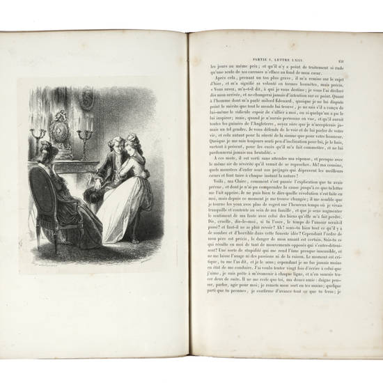 Julie ou la nouvelle Héloise...Vignettes par MM. Tony Johannot, E. Wattier, E. Lepoitevin, H. Baron, Karl Girardet, C. Rogier, etc. gravées par M. Brugnot. Julie ou la nouvelle Héloise...Vignettes par MM. Tony Johannot, E. Wattier, E. Lepoitevin, H. Baron, Karl Girardet, C. Rogier, etc. gravées par M. Brugnot.