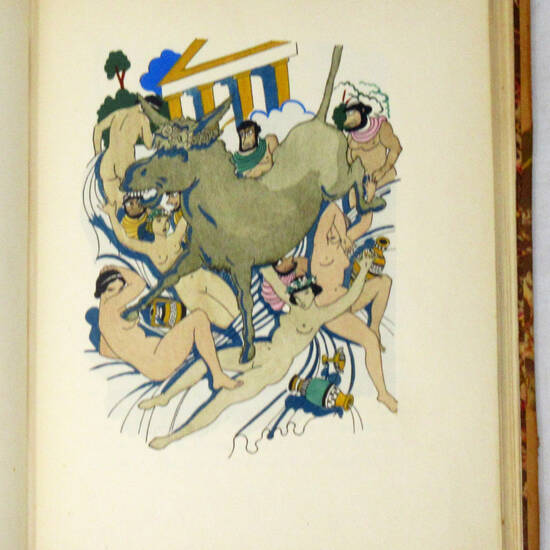 ANE (L'). Conte grec mis en français par Paul-Luis Courier...Préface de Marcel Aymé. Aquerelles originales de René de Pauw.