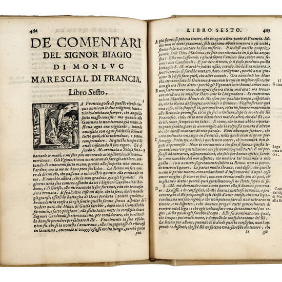 Comentari..., tradotti dal Franzese e dedicati al Serenissimo Principe Lorenzo di Toscana dal Sig. Vincenzio del S.r. Buonaccorso Pitti...