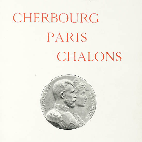 5-9 Octobre 1896. Cherbourg Paris Chalons