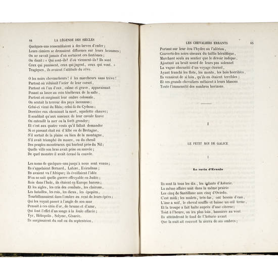 La légende des siècles par Victor Hugo. La légende des siècles par Victor Hugo.