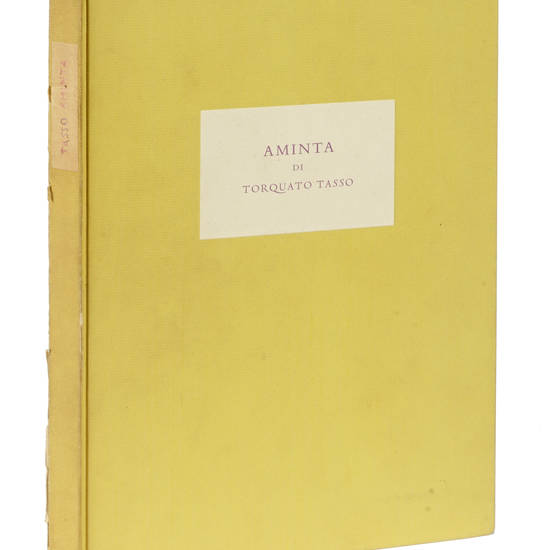 Aminta. Stampato per i Cento Amici del Libro.