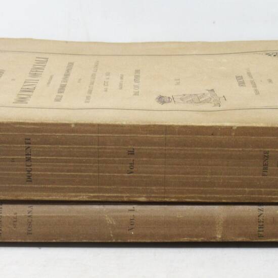 Memorie economico-politiche o sia de' danni arrecati dall'Austria alla Toscana dal 1737 al 1859 dimostrati con documenti officiali...Sommario di Documenti Officiali (vol. I-II).