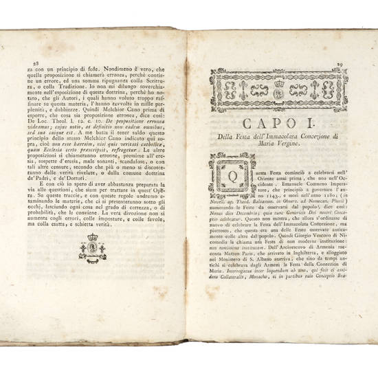 Esame critico delle principali feste di Maria Santissima. Opera del conte...