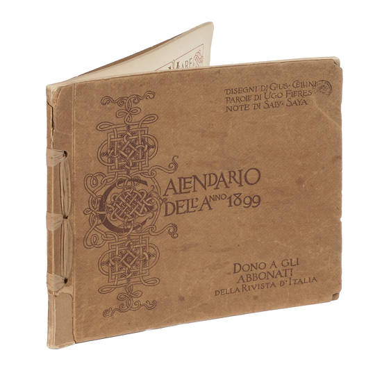Calendario dell'Anno MDCCCXCIX (1899).