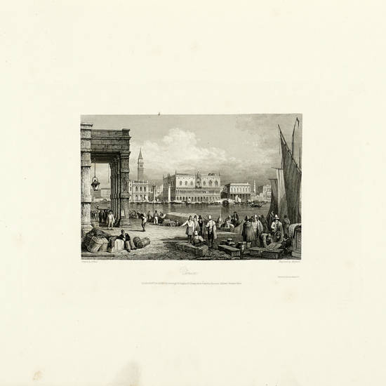 One hundred and four views of Switzerland and Italy, adapted to illustrate Byron, Rogers, Eustace...from Drawings by Prout, Harding Engraved by Allen, Fisher, Kernott......