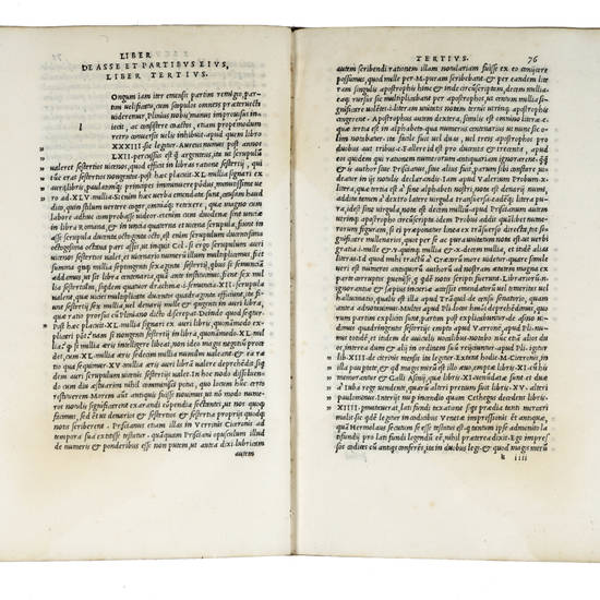 Libri V de Asse, et partib. eius post duas/ Parisiensis impressiones ab eodem ipso Budaeo casti/ gati, idq.; authore Io. Grolierio Lugdunensi...