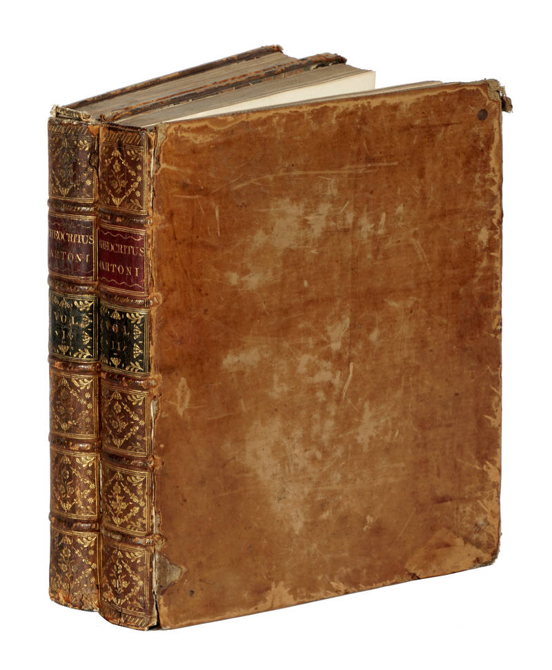 Theocriti Syracusii quae supersunt, cum scholiis graecis auctoribus, emendationibus et animadversionibus in scholia editoris et Joannis Toupii...Edidit Thomas Warton. Theocriti Syracusii quae supersunt, cum scholiis graecis auctoribus, emendationibus et animadversionibus in scholia editoris et Joannis Toupii...Edidit Thomas Warton.
