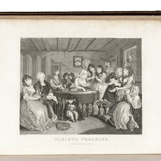 HOGARTH Restored. The whole works of the celebrated William Hogarth, as originally published: with a supplement, consisting of such of his prints as were not published in a collected form. Now re-engraved by Thomas Cook. Accompanied with anecdotes of Mr. HOGARTH Restored. The whole works of the celebrated William Hogarth, as originally published: with a supplement, consisting of such of his prints as were not published in a collected form. Now re-engraved by Thomas Cook. Accompanied with anecdotes of Mr.