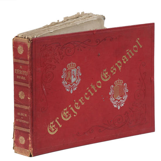 EJERCITO (El) Español. Colleciòn de fotografias instantaneas.