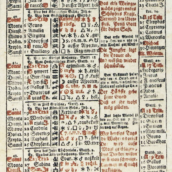 EUROPAISCHER KURRIER oder Geschichte Kalender...1777...calculiret durch Paul Conrad Balthaser Haan...