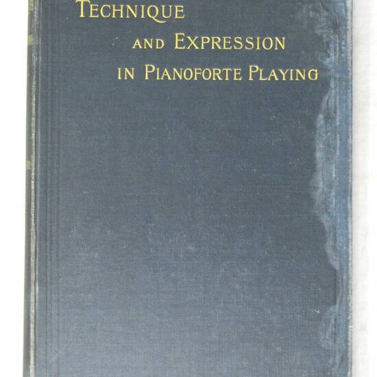 Technique and expression in Pianoforte Playing.