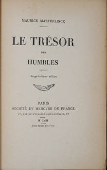 Le Trésor des Humbles.