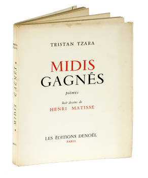 Midis Gagnès. Poemes, huit dessins de Henri Matisse. Nouvelle Edition.
