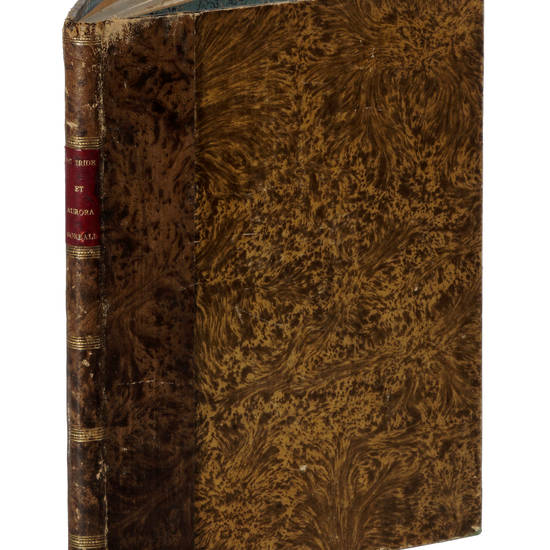 De Iride et Aurora Boreali...cum notis Josephi Rogerii Boscovich. De Iride et Aurora Boreali...cum notis Josephi Rogerii Boscovich.