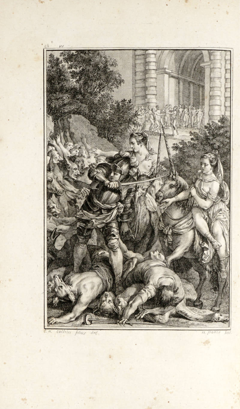 Orlando Furioso... (Voll. I-IV).