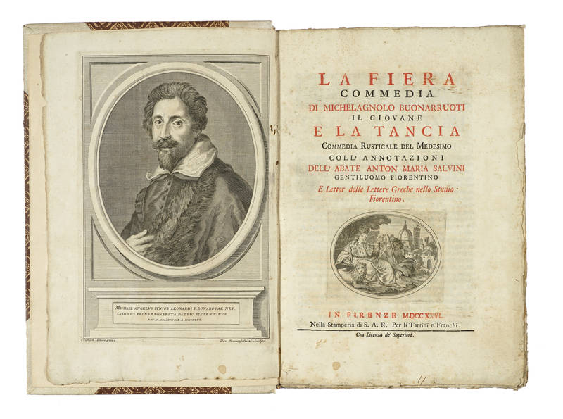 La Fiera commedia...e la Tancia commedia rusticale del medesimo...coll'annotazioni dell'Abate Anton Maria Salvini... La Fiera commedia...e la Tancia commedia rusticale del medesimo...coll'annotazioni dell'Abate Anton Maria Salvini...