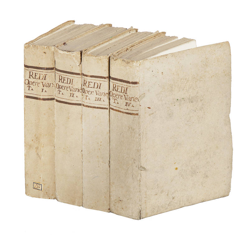 Opere varie di Mons. Balì Gregorio Redi Aretino divise in quattro tomi e consacrate al singolar merito di Mons. E. Enriques. Opere varie di Mons. Balì Gregorio Redi Aretino divise in quattro tomi e consacrate al singolar merito di Mons. E. Enriques.