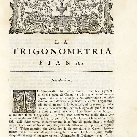 Tavole trigonometriche. Edizione accuratissima, con una Introduzione che contiene il compendio di Trigonometria piana e sferica applicata alla pratica...