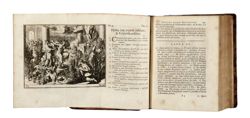 De Oraculis Veterum Ethnicorum Dissertationes Duae...Editio secunda plurimum adaucta; cui de Novo accedunt Dissertatiunculae: I. De Statua Simoni Mago...II. De Actis Pilati disseritur...III. Schediasma de Consecrationibus..Cum Figuris Aeneis.