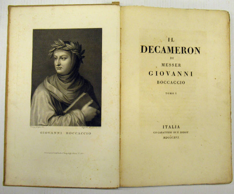 Il Decamerone di Messer Giovanni Boccaccio. Tomo I (Tomo IV).
