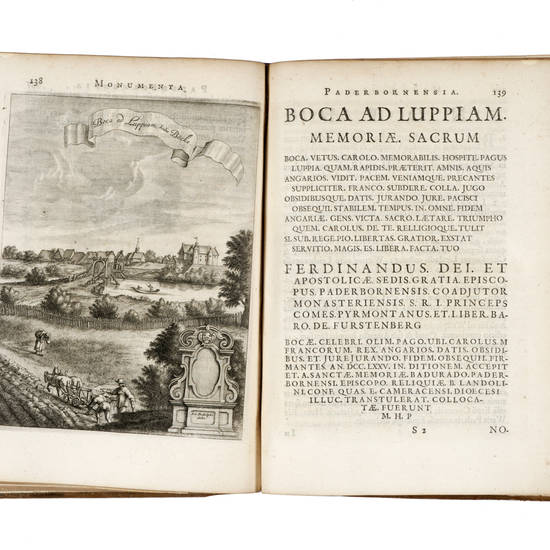 Monumenta Paderbornensia, ex historia Romana, Francica, Saxonica eruta, et novis inscriptionibus, figuris, tabulis geographicis et notis illustrata. Accedunt Caroli M. Capitolatio de partibus Saxoniae, ex antiquissimo MS. Palatino Bibliothecae Vaticanae, Monumenta Paderbornensia, ex historia Romana, Francica, Saxonica eruta, et novis inscriptionibus, figuris, tabulis geographicis et notis illustrata. Accedunt Caroli M. Capitolatio de partibus Saxoniae, ex antiquissimo MS. Palatino Bibliothecae Vaticanae,