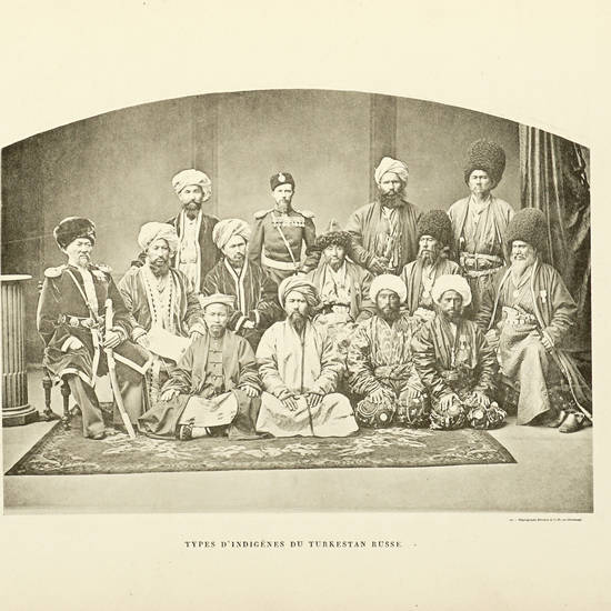 A travers l'Asie Centrale. La Steppe Kirghize, Le Turkestan Russe...le Pays des Turcomans et la Perse. Impressions de Voyage...ornè de plus 170 gravures...