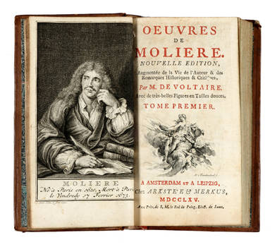 Oeuvres de Moliere. Nouvelle édition, augmentée de la Vie de l'Auteur & des remarques historiques....Tome premier (-sixieme).