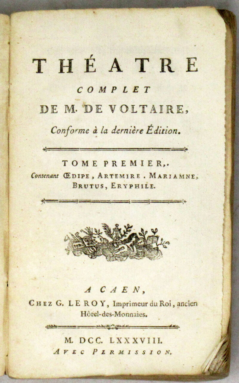 Théatre complet.
