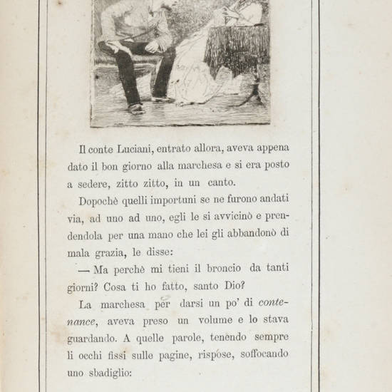 Storielline, illustrate all'acqua forte da Telemaco Signorini.