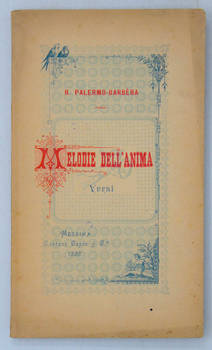 Melodie dell'anima. Versi.
