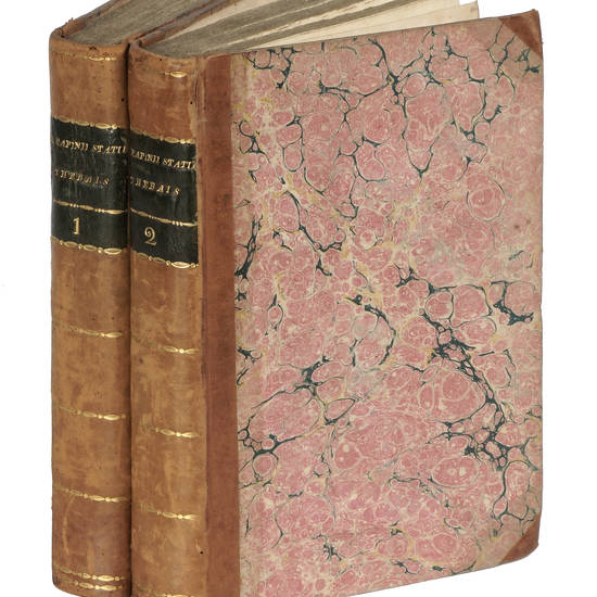 Statii Thebais Cum appositis Italico Carmine Interpretationibus ac notis. Tomus I e II. Statii Thebais Cum appositis Italico Carmine Interpretationibus ac notis. Tomus I e II.