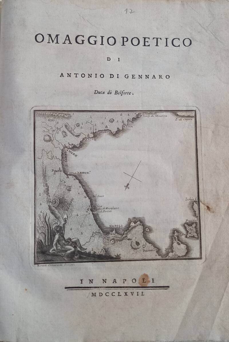 Omaggio Poetico di Antonio Di Gennaro. Duca di Belforte. Omaggio Poetico di Antonio Di Gennaro. Duca di Belforte.